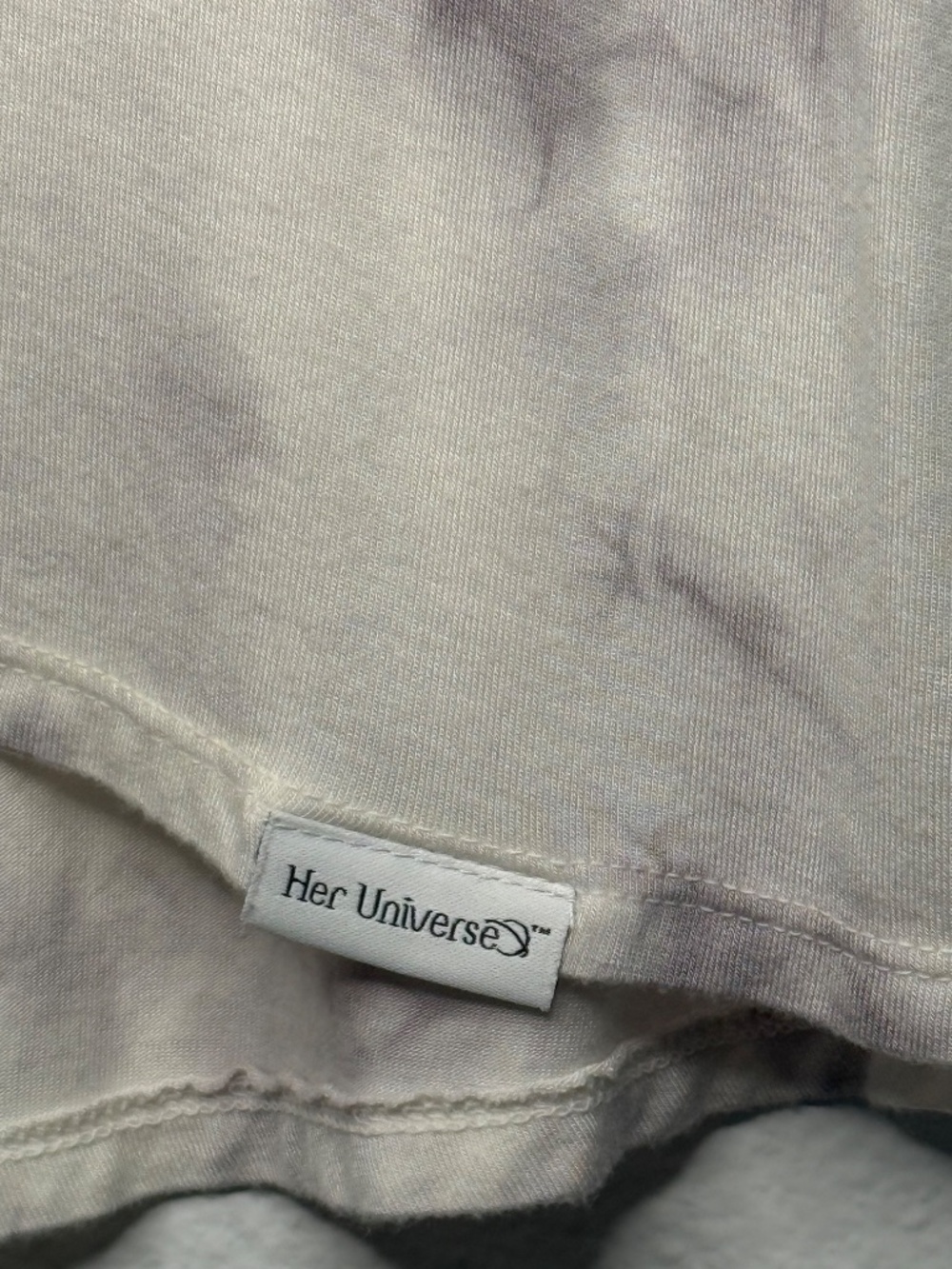 Her Universe Star Wars Cloud Wash Tie Dye Tank Top Women’s XS Metallic Logo - Picture 6 of 6